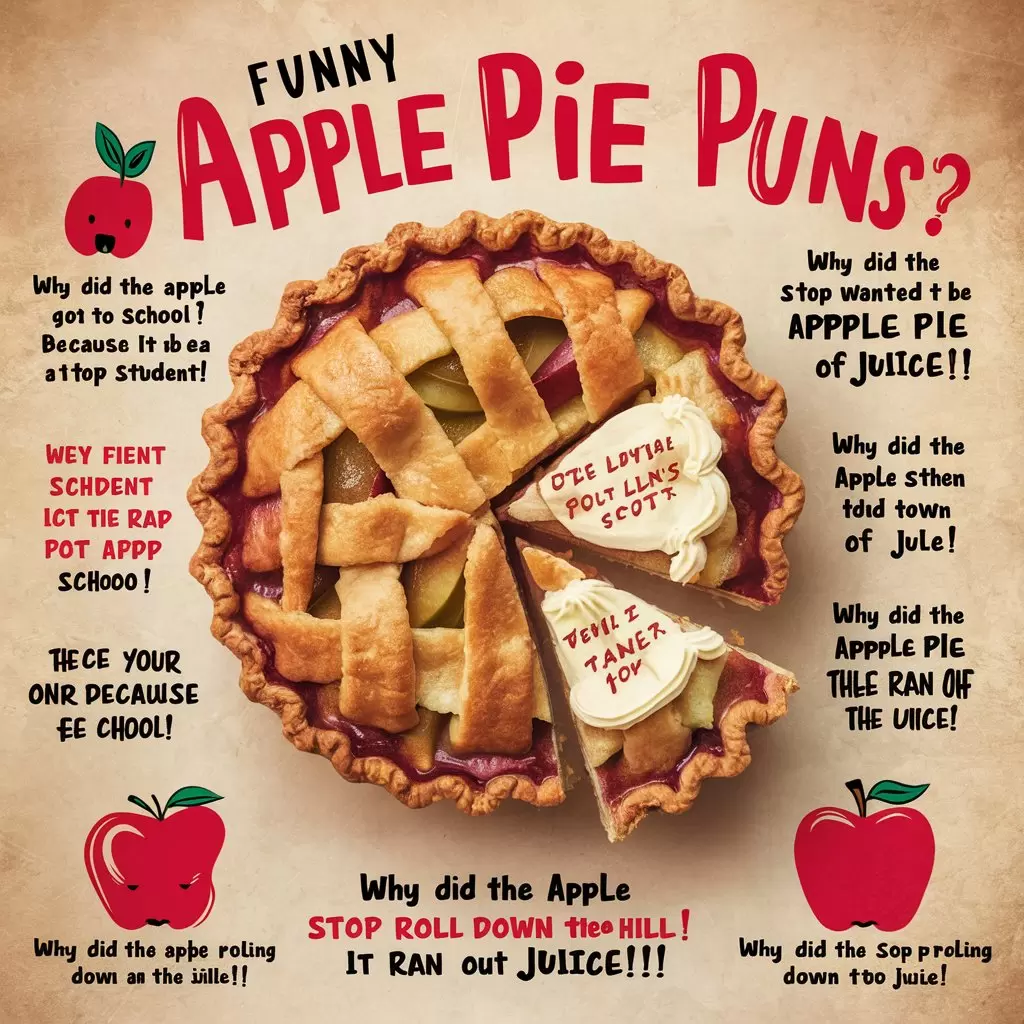 Funny Apple Pie Puns