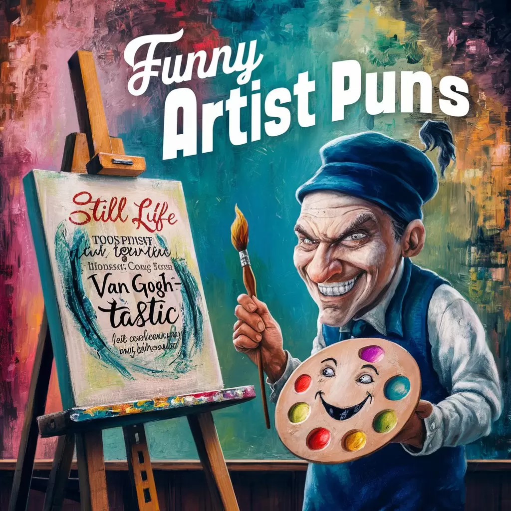 Funny Artist Puns