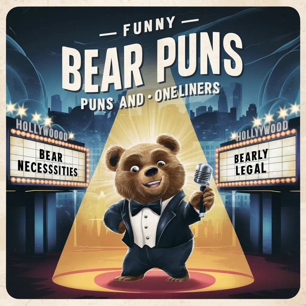 Funny Bear Puns One-Liners