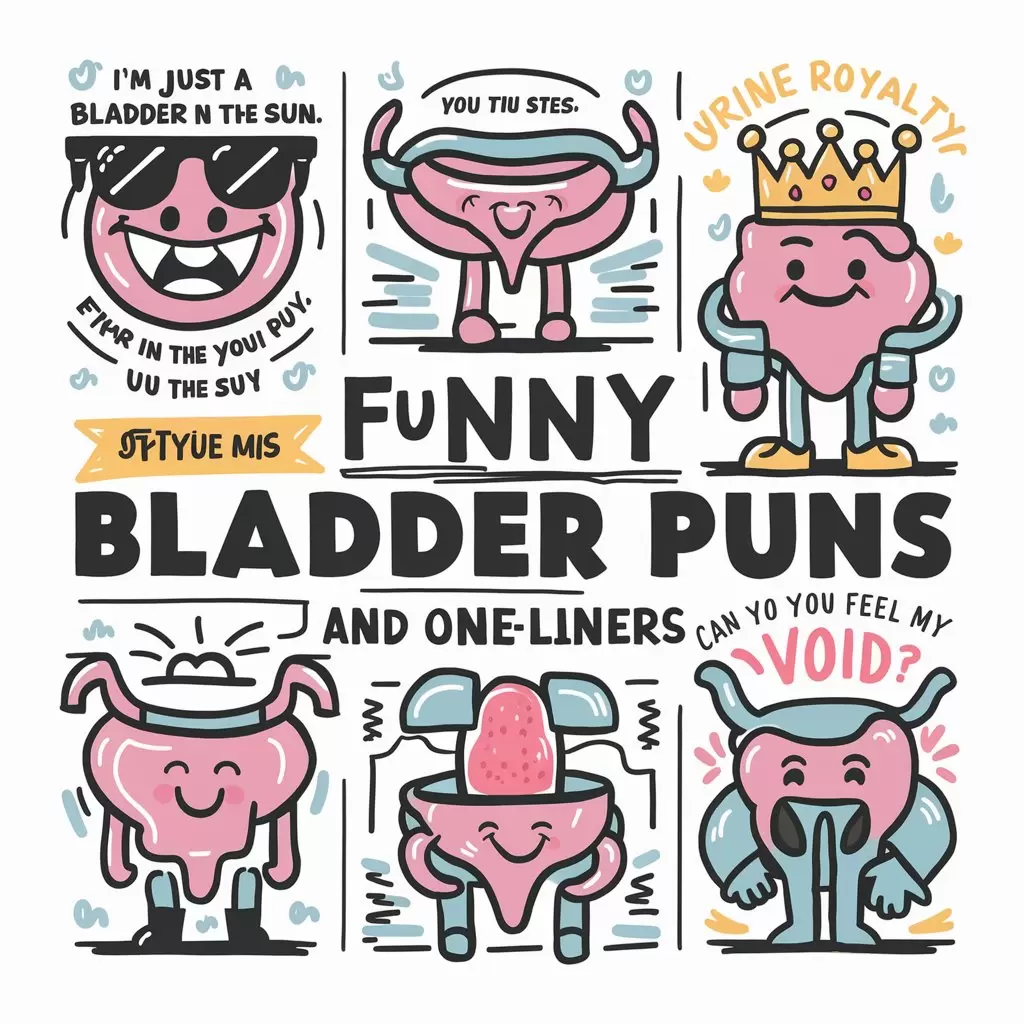 Funny Bladder Puns And One-Liners