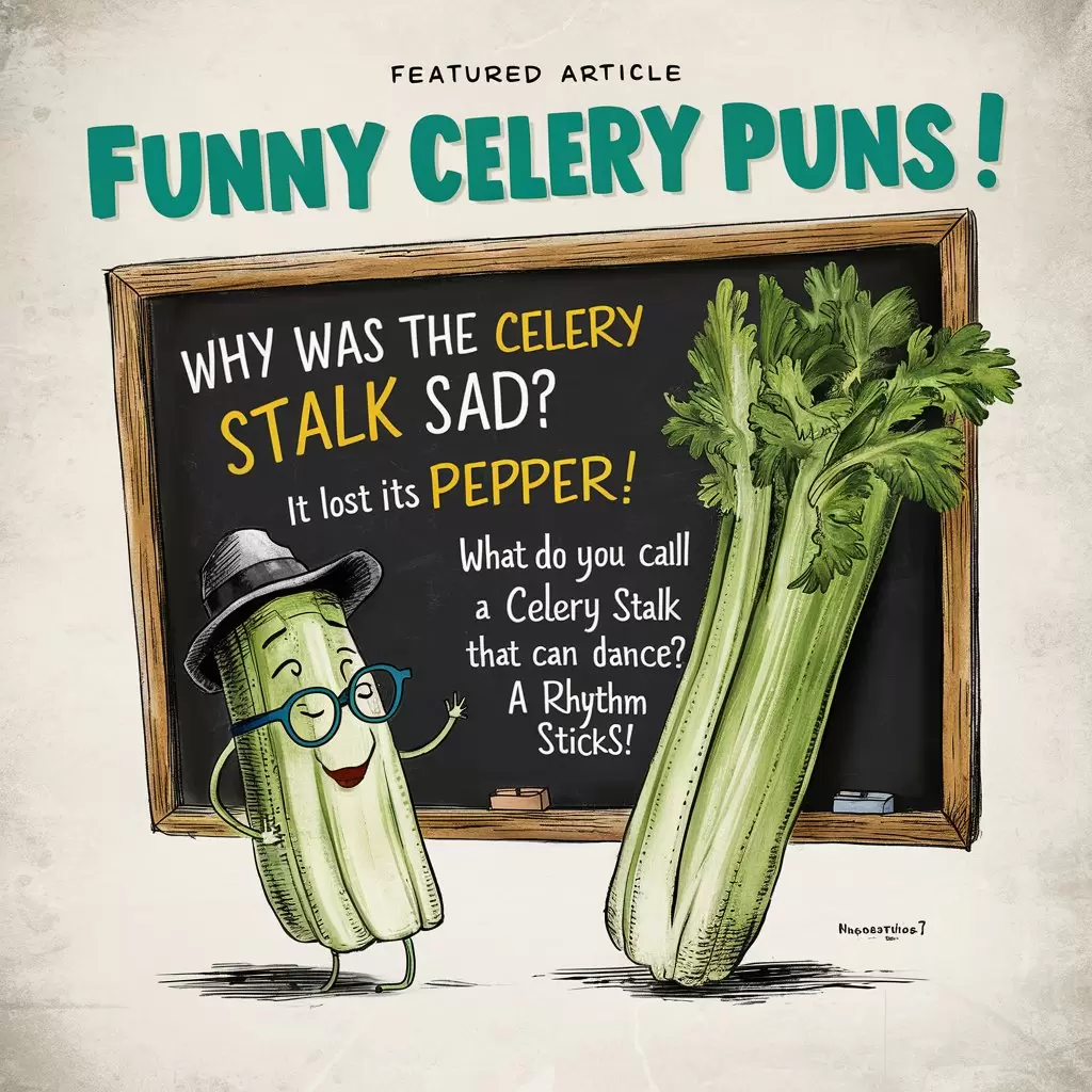 Funny Celery Puns