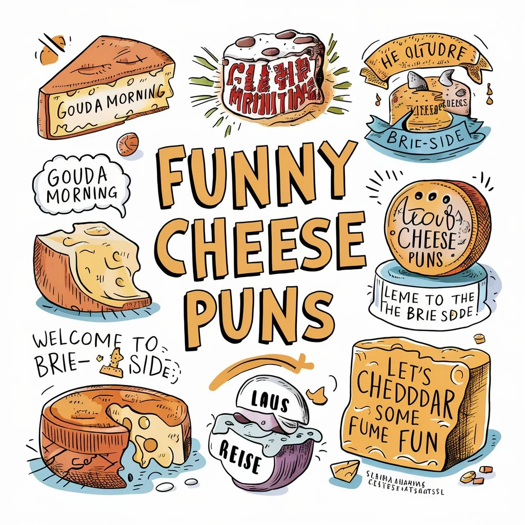 Funny Cheese Puns