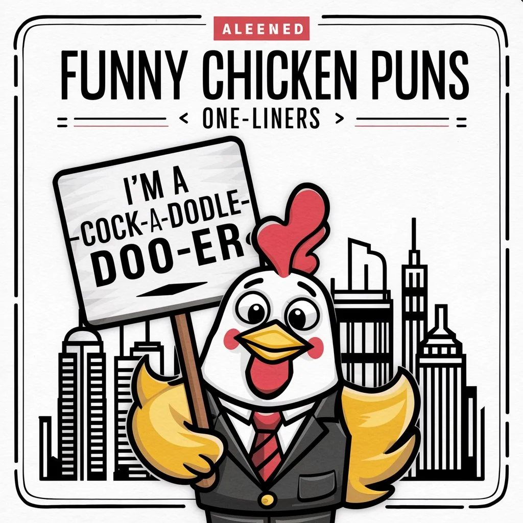 Funny Chicken Puns One-Liners