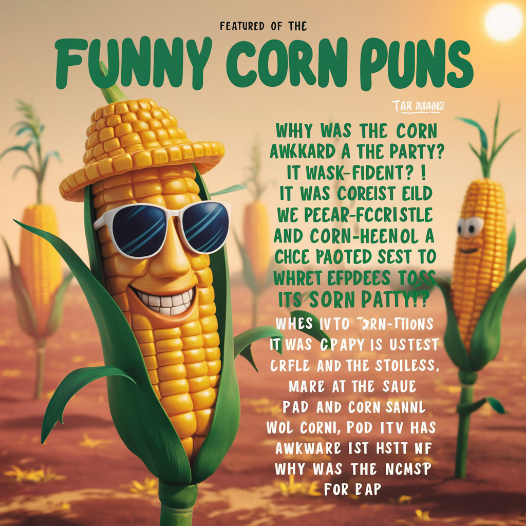 Funny Corn Puns 