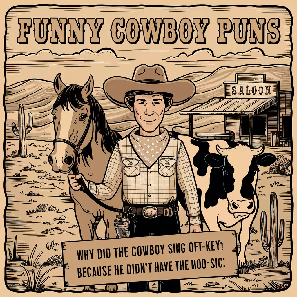 Funny Cowboy Puns