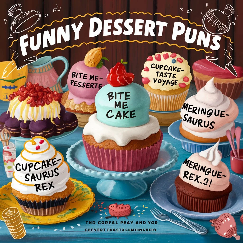  Funny Dessert Puns