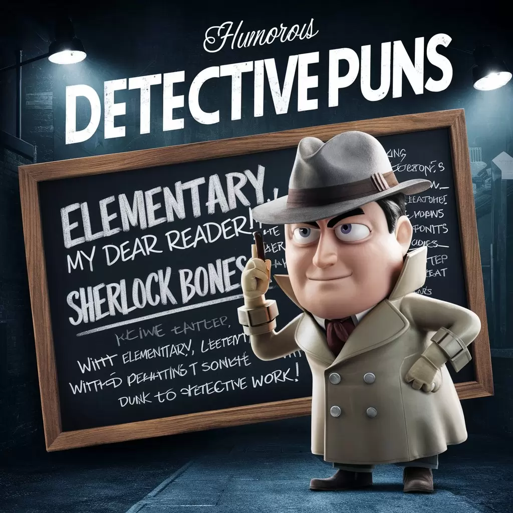 Funny Detective Puns