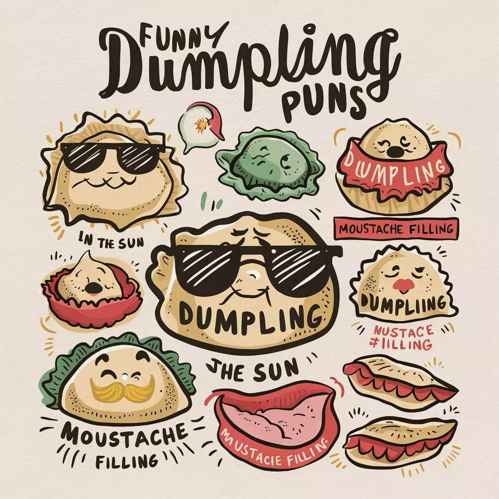 Funny Dumpling Puns