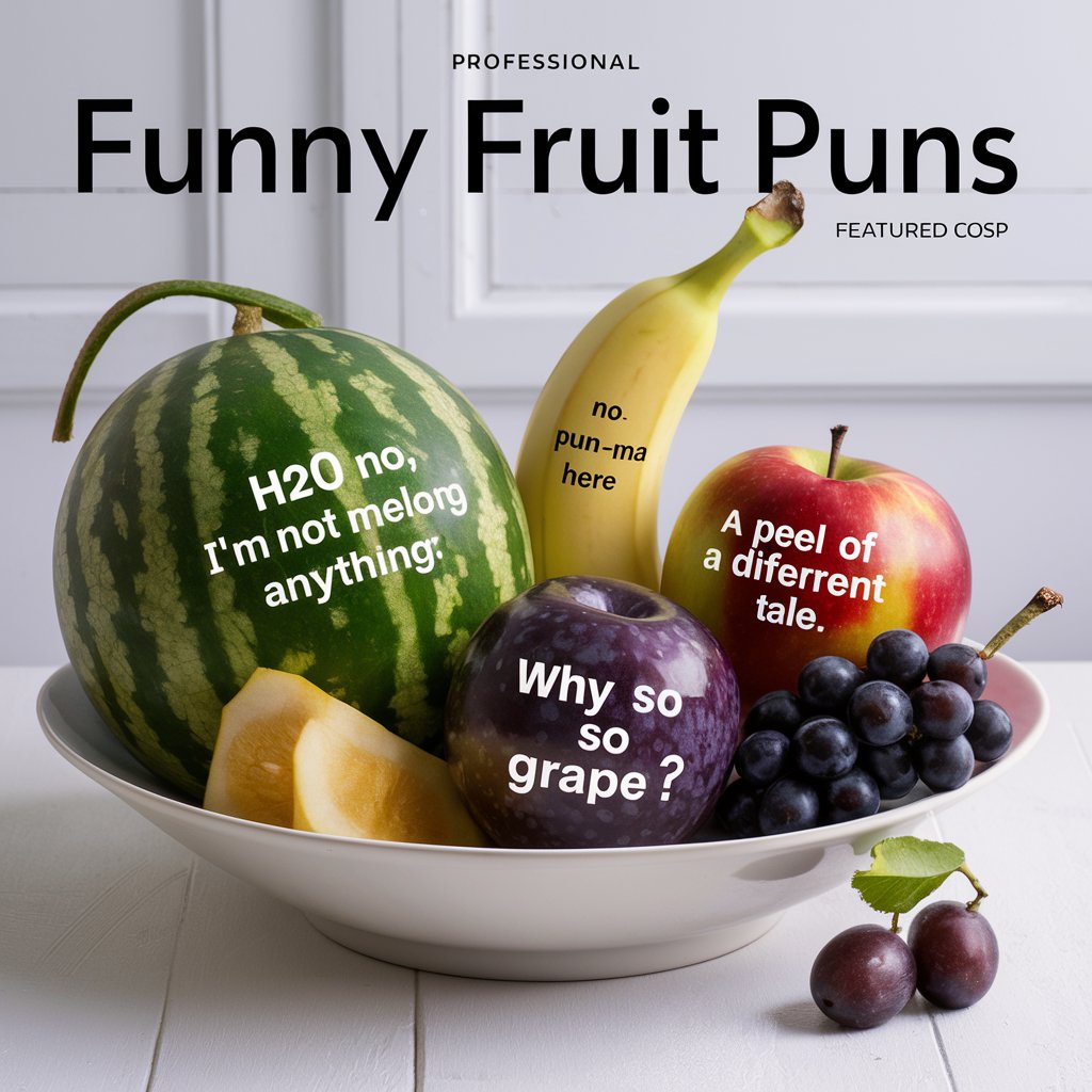 Funny Fruit Puns