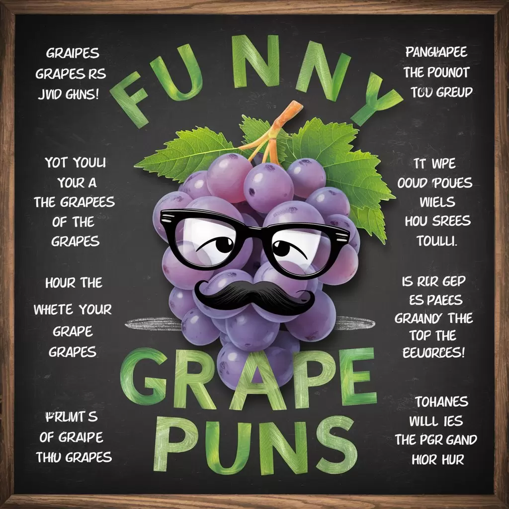 Funny Grape Puns