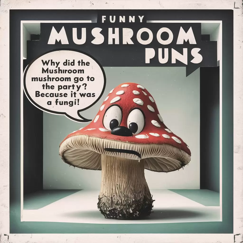 Funny Mushroom Puns