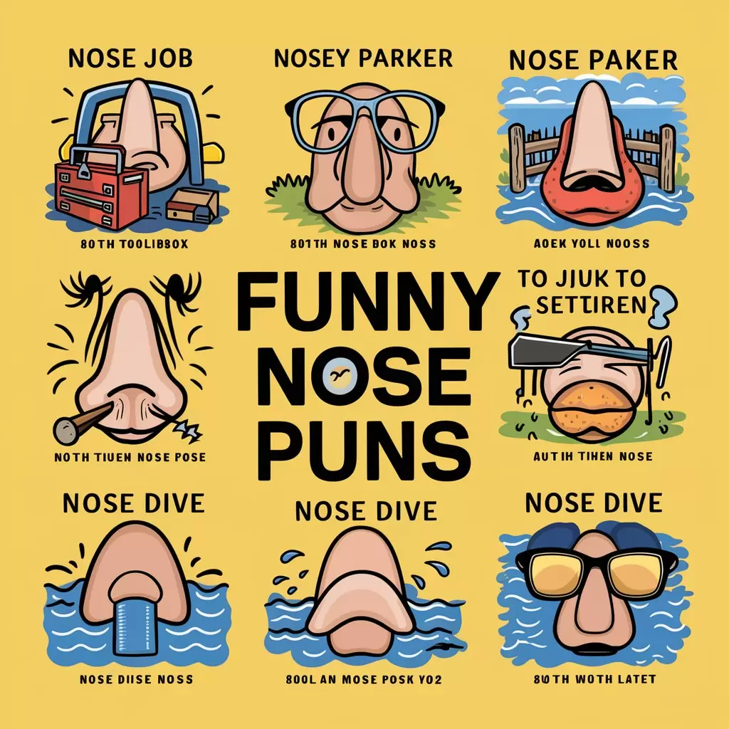 Funny Nose Puns