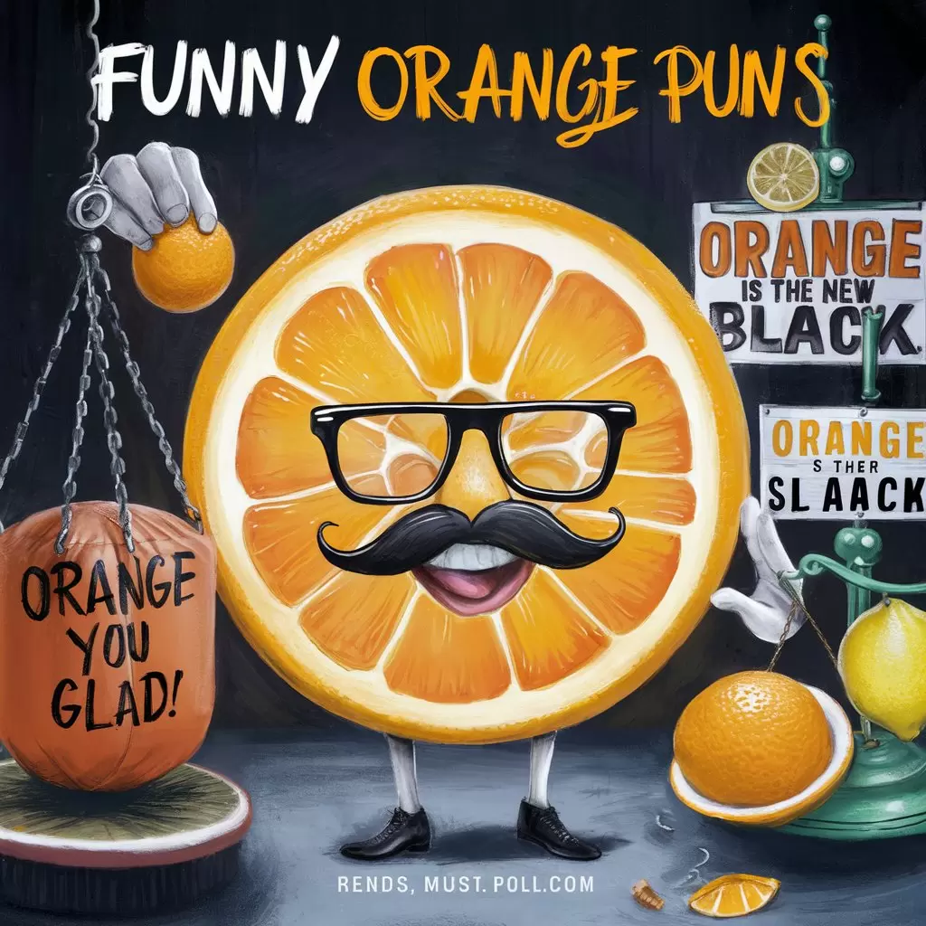 Funny Orange Puns