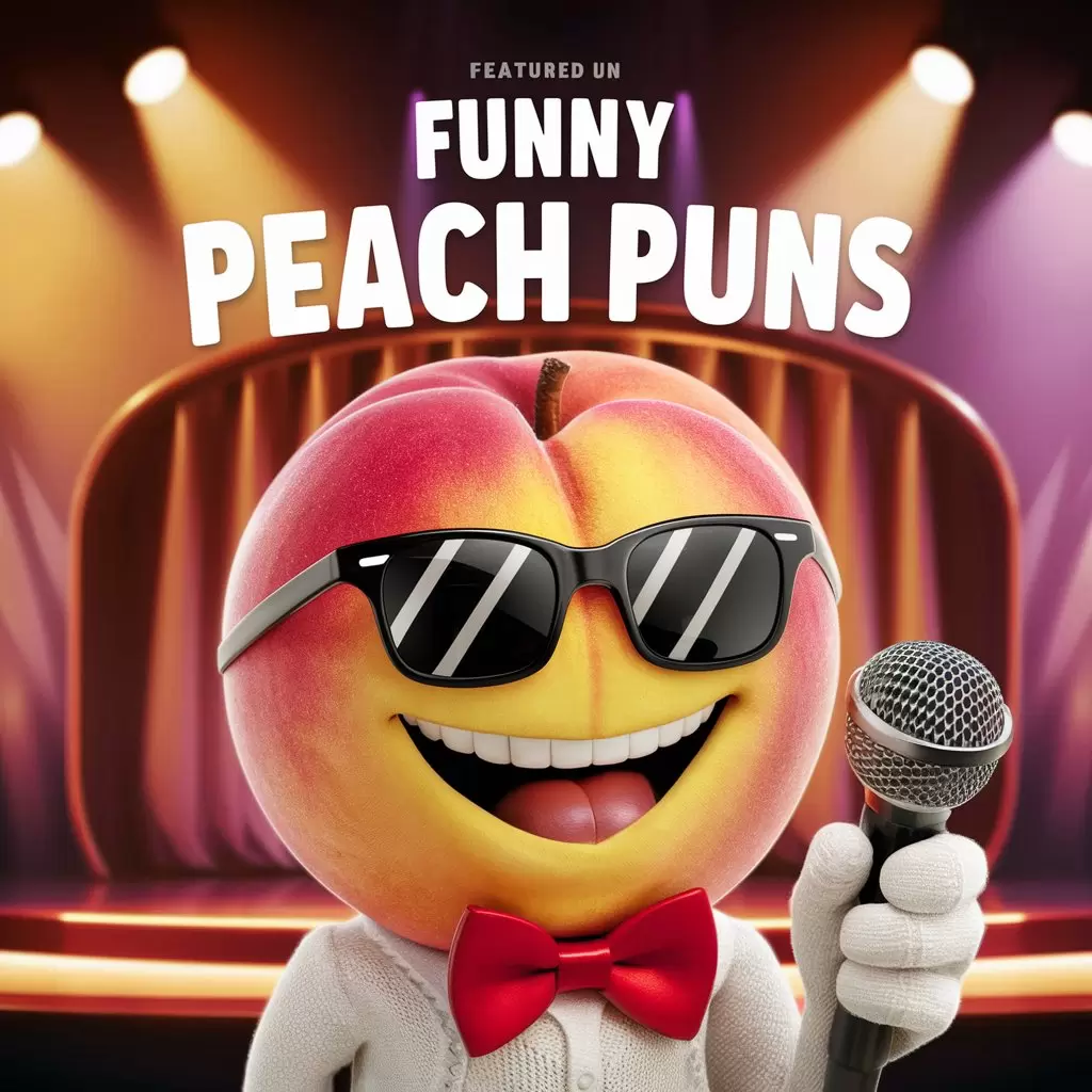 Funny Peach Puns