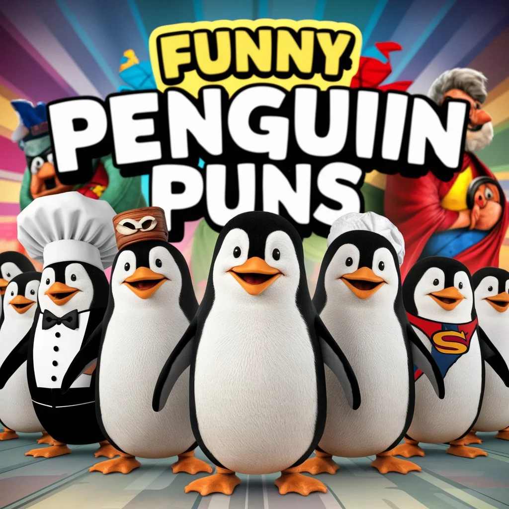 Funny Penguin Puns