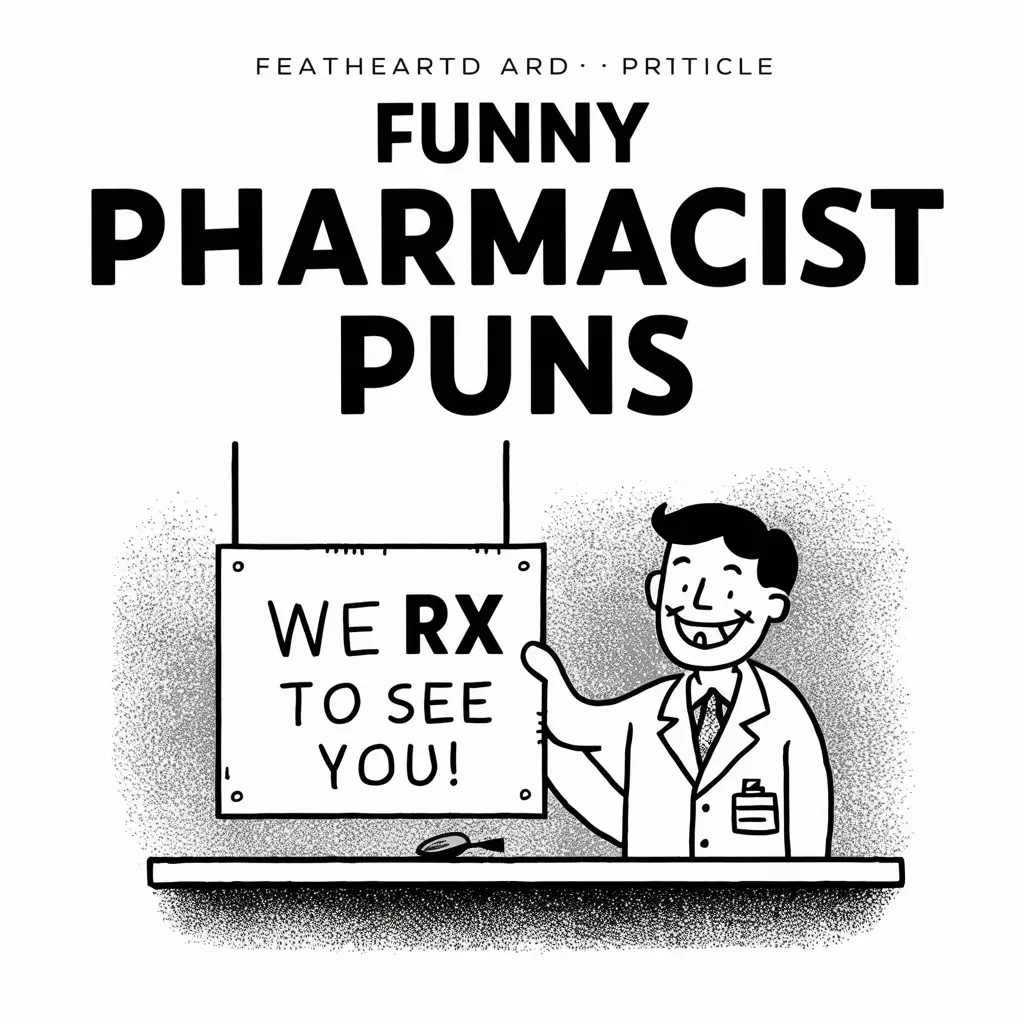 Funny Pharmacist Puns