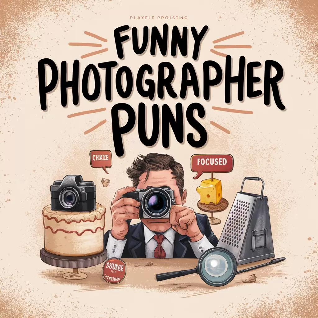 Funny Photographer Puns