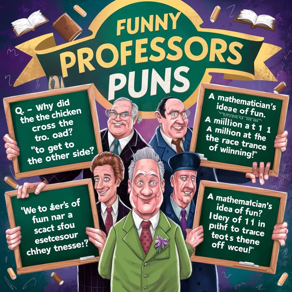 Funny Professors Puns