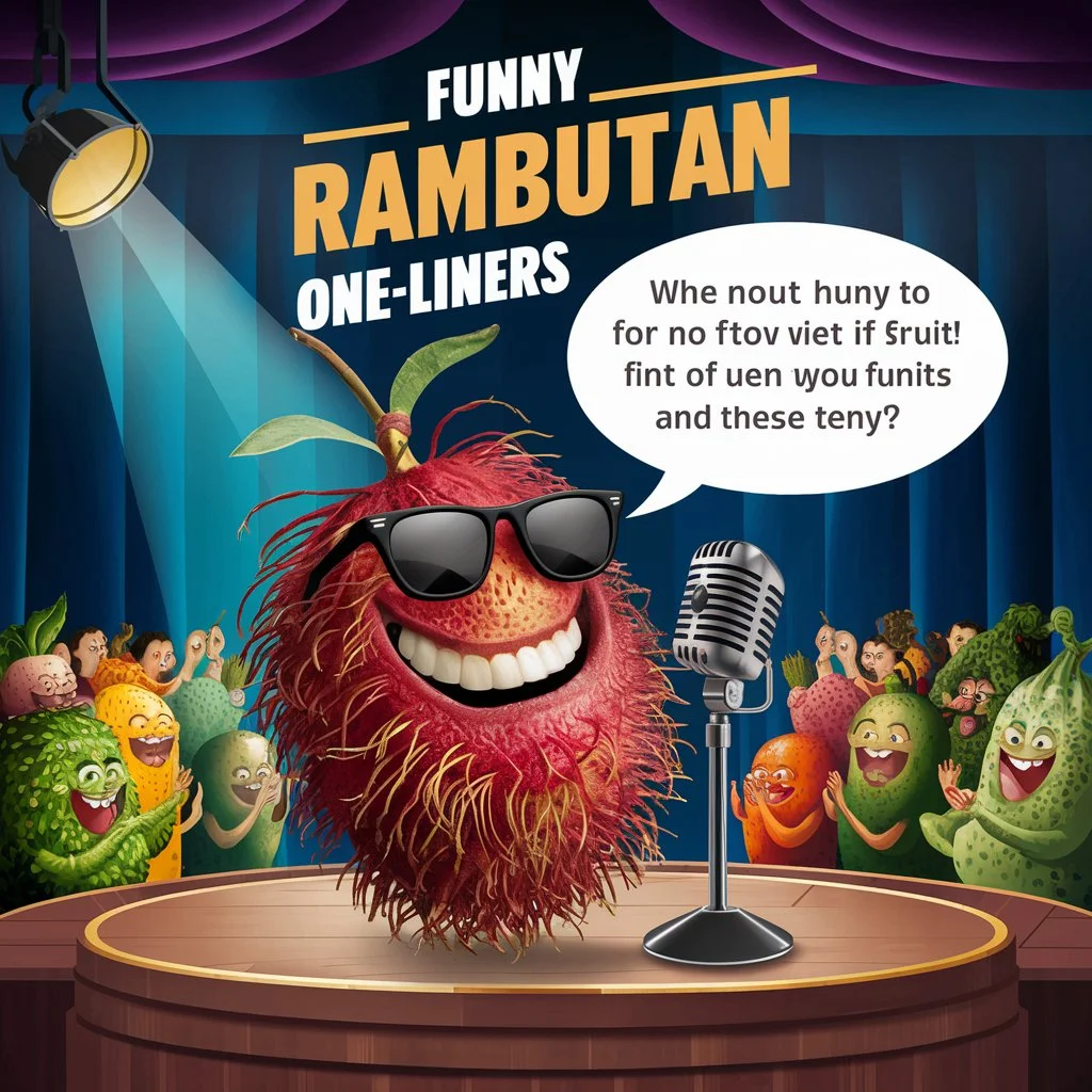 Funny Rambutan One-liners