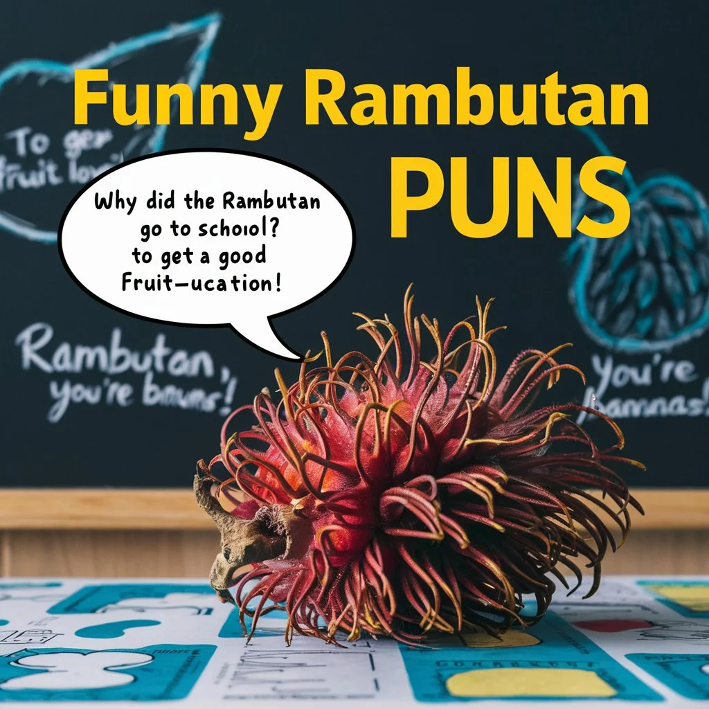 Funny Rambutan Puns