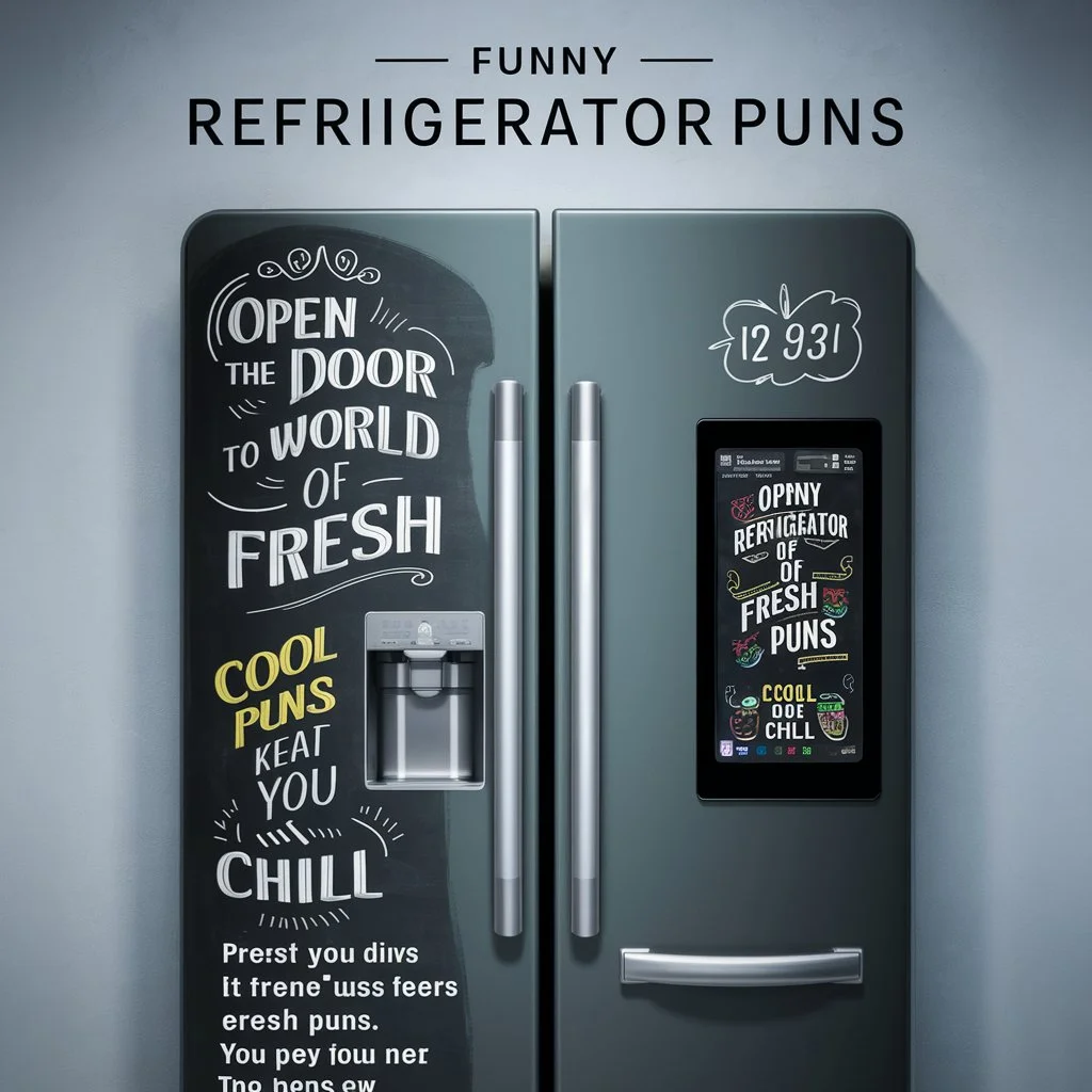 Funny Refrigerator Puns