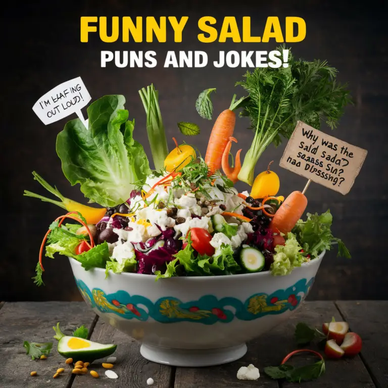 180+ Funny Salad Puns and Jokes That Will Leave You in Stitches