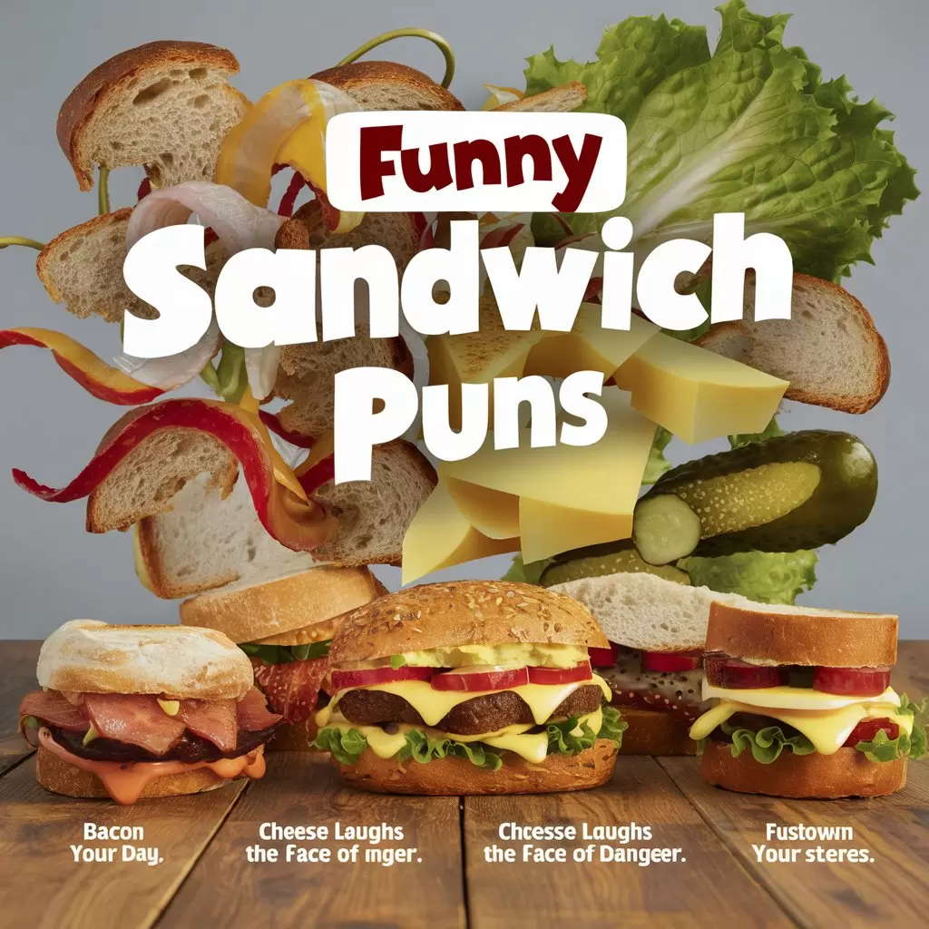  Funny Sandwich Puns