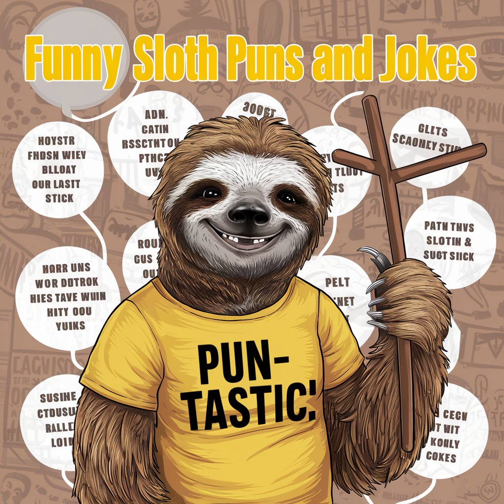 Funny Sloth Puns and Jokes 
