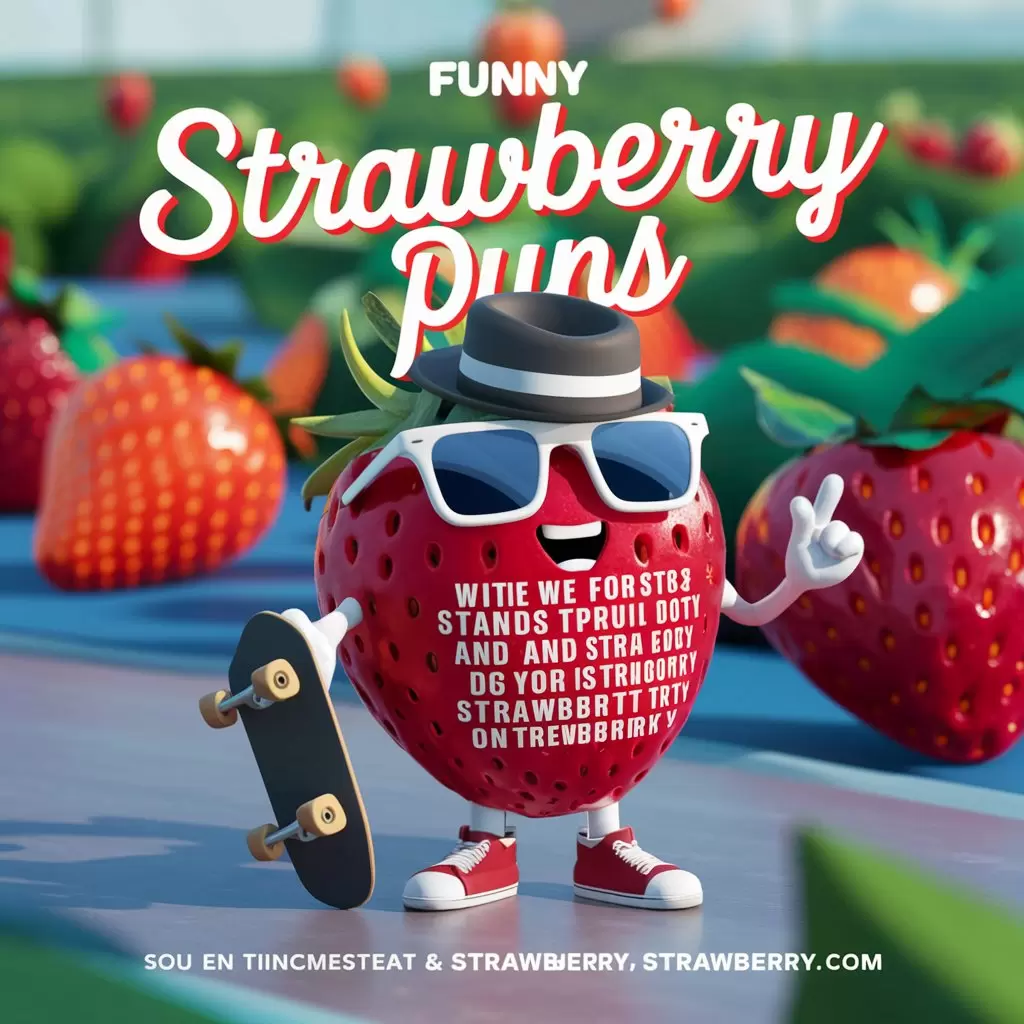 Funny Strawberry Puns