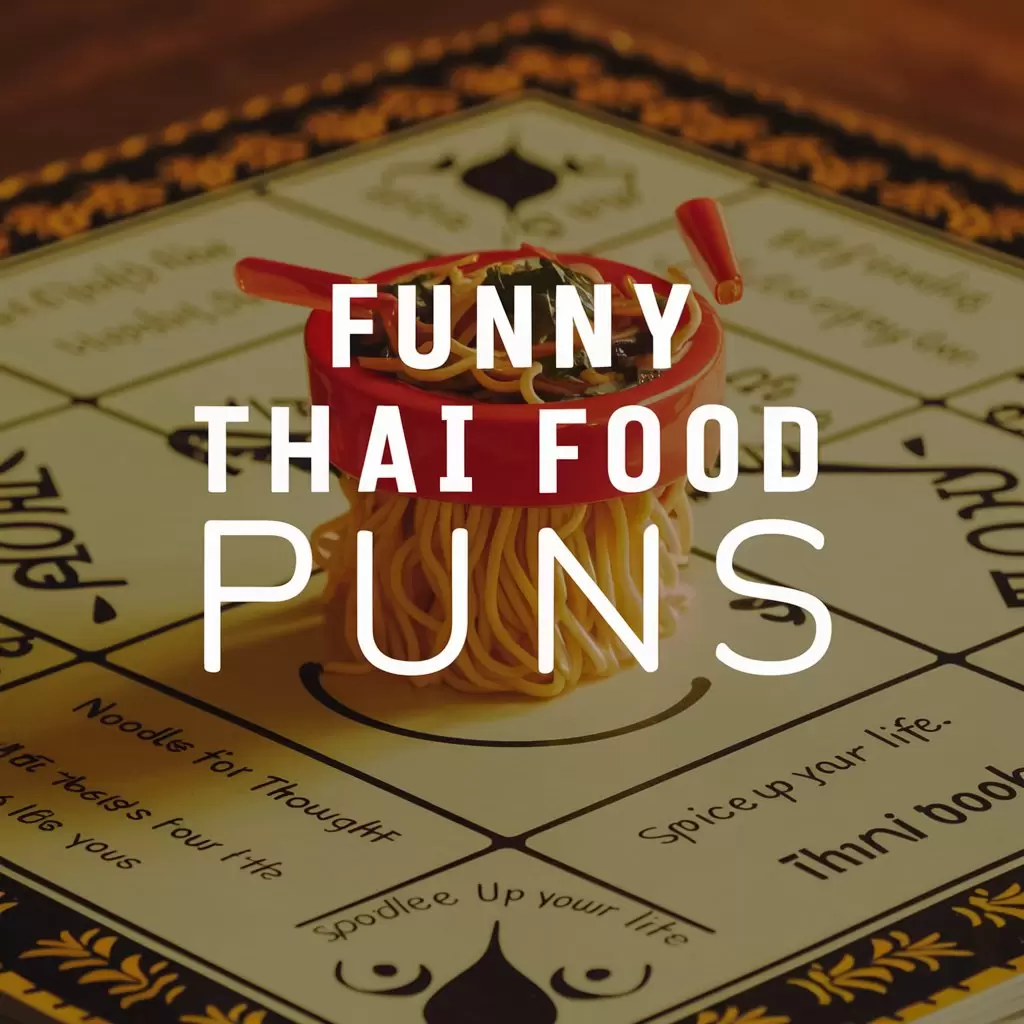 Funny Thai Food Puns