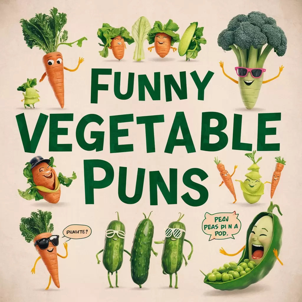 120+ Vegetable Puns: Jokes And One-Liners