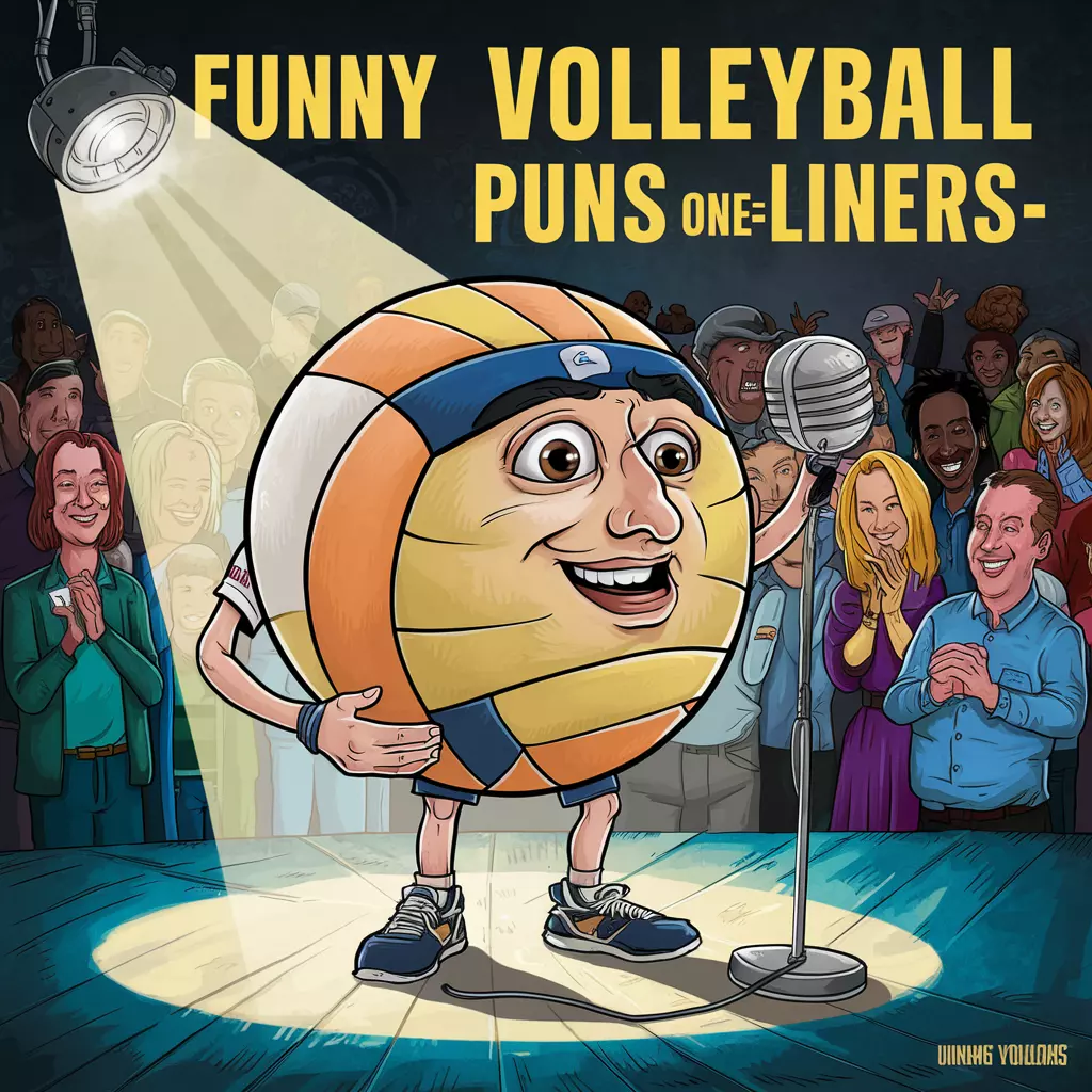 Funny Volleyball Puns One-Liners