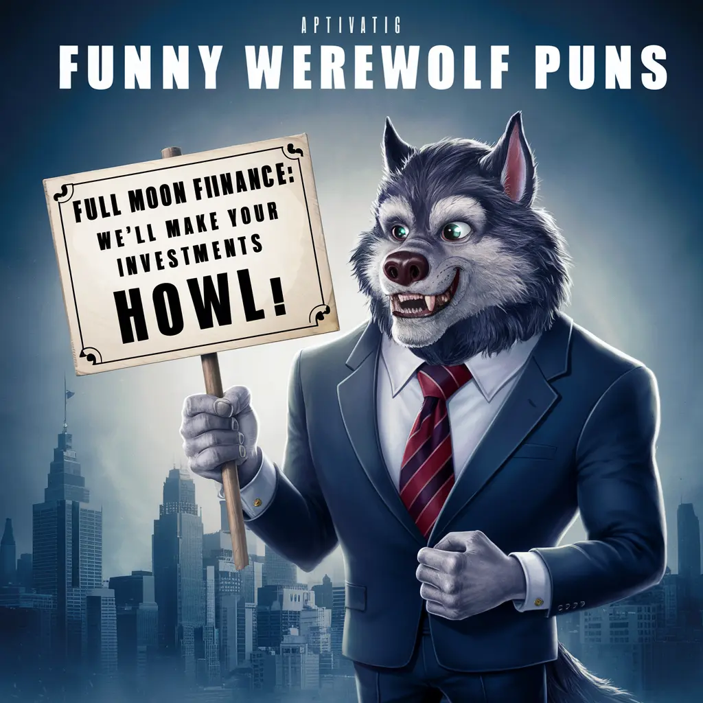  Funny Werewolf Puns