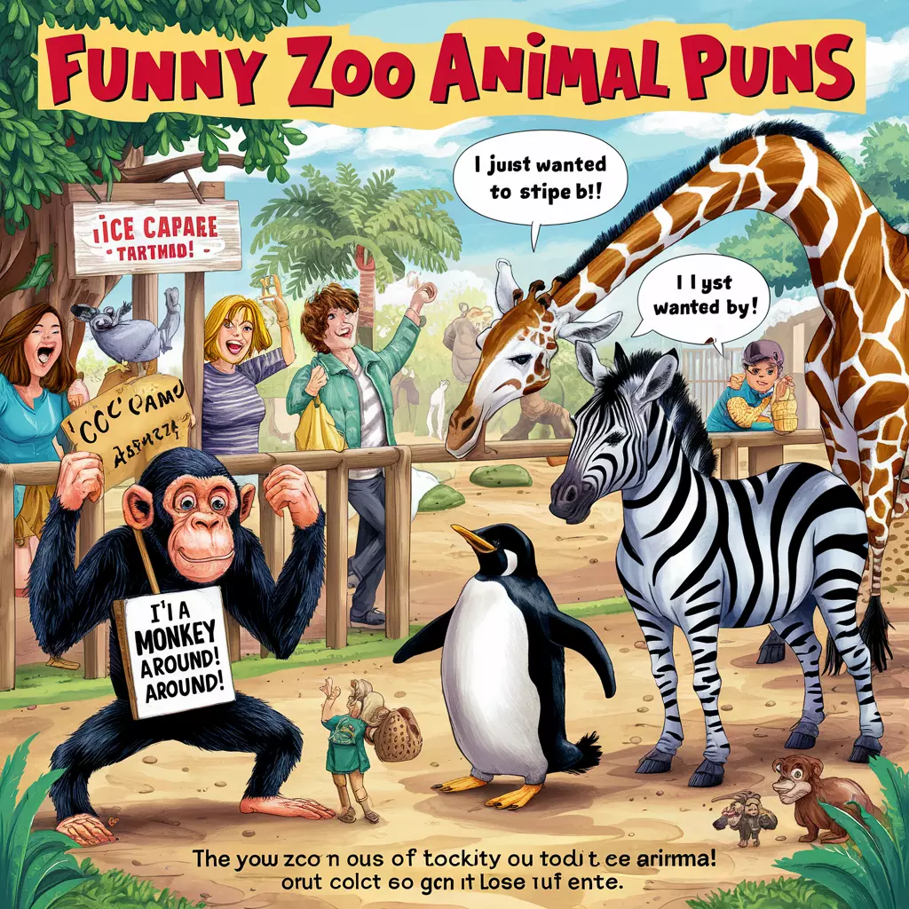 Funny Zoo Animal Puns