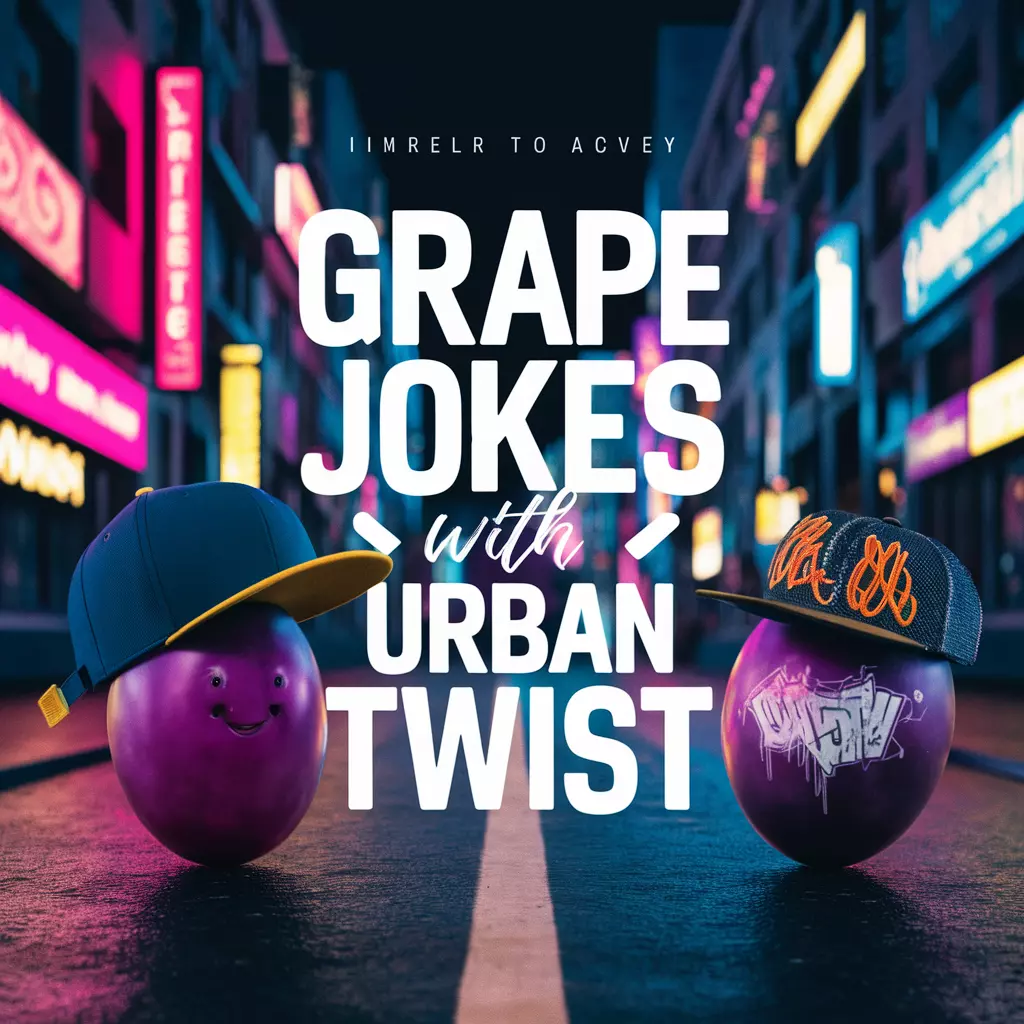 Grape Jokes with an Urban Twist 