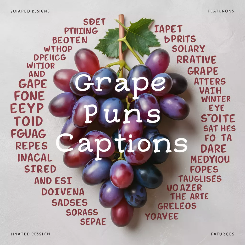 Grape Puns Captions 