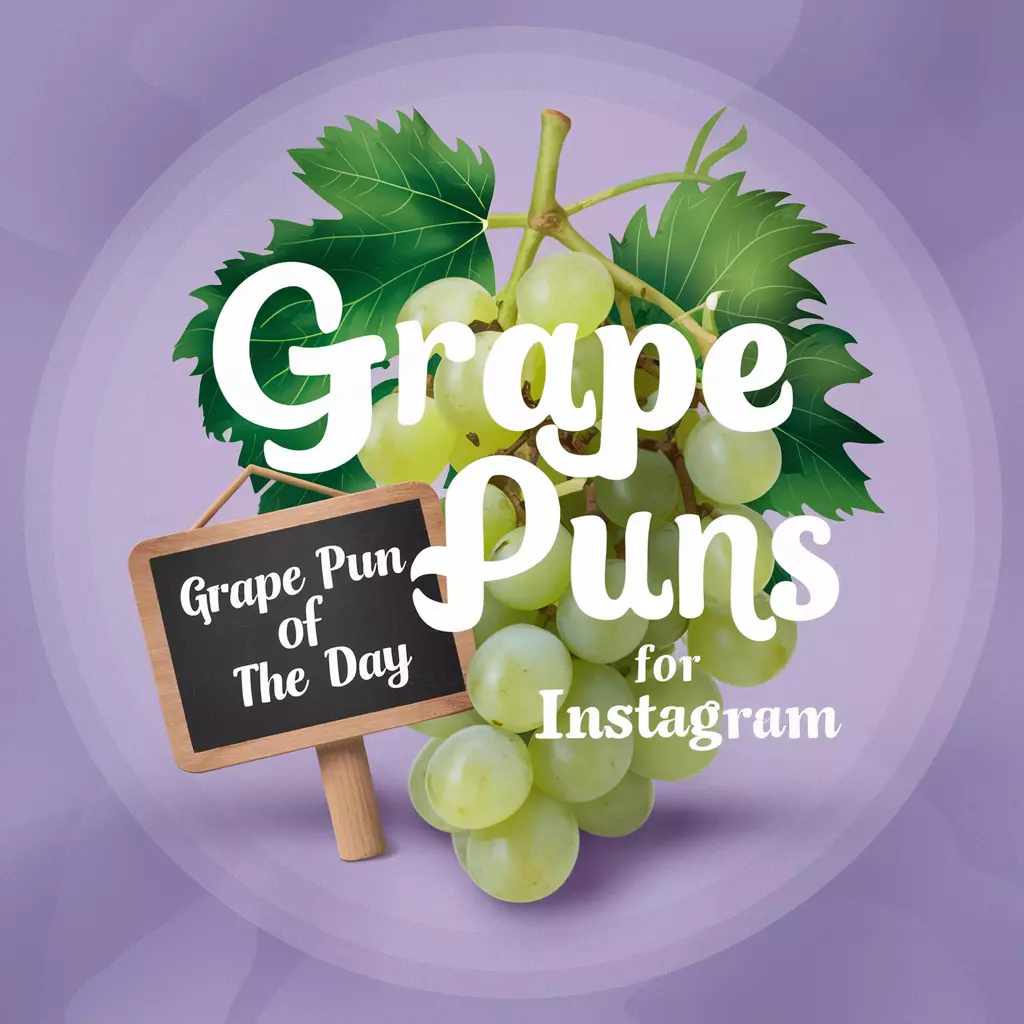 Grape Puns for Instagram