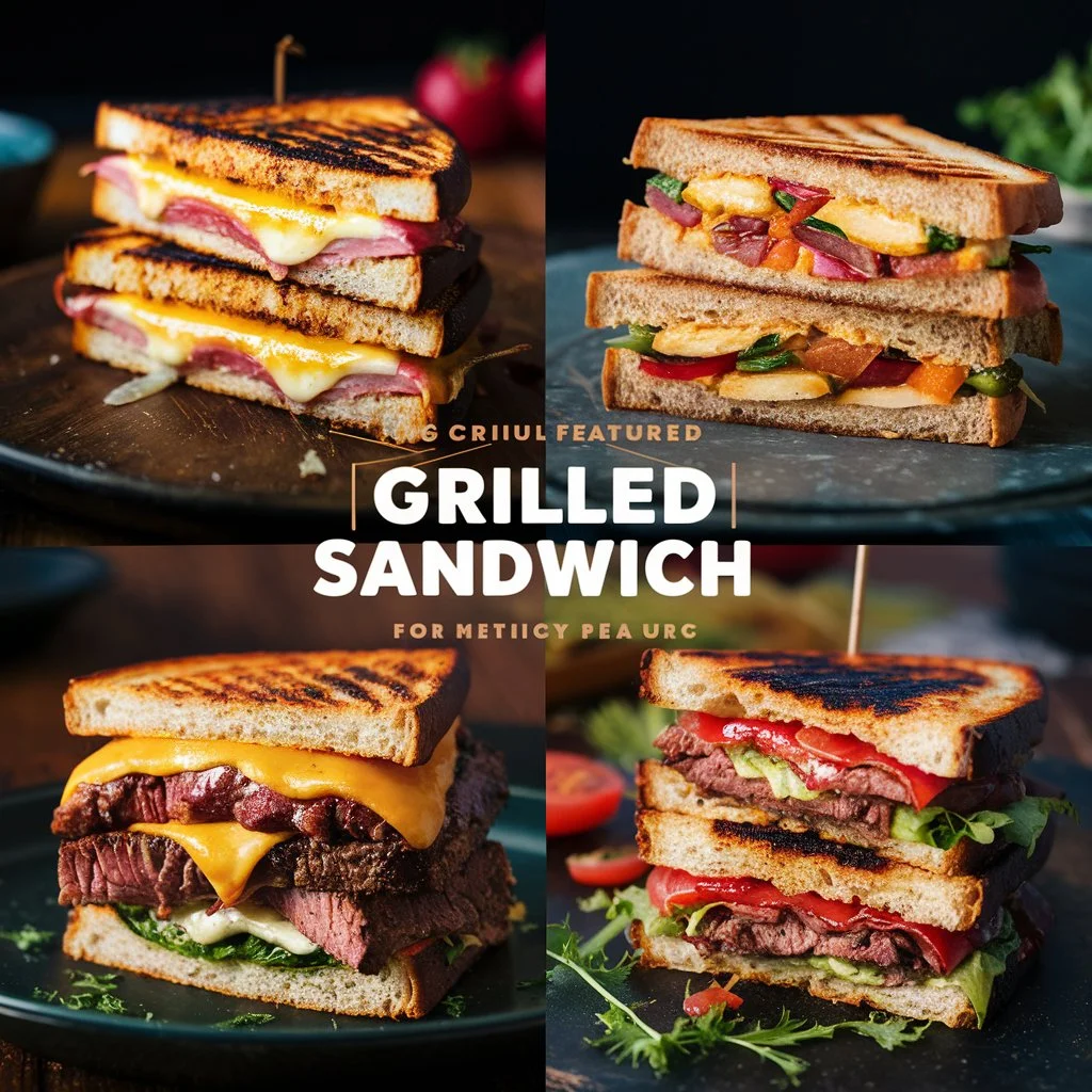 Grilled Sandwich Captions