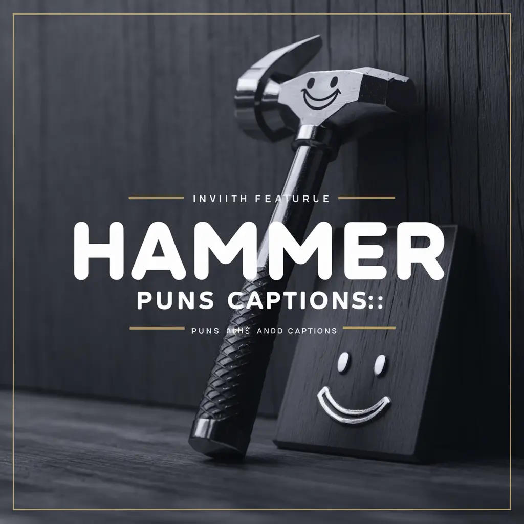  Hammer Puns Captions