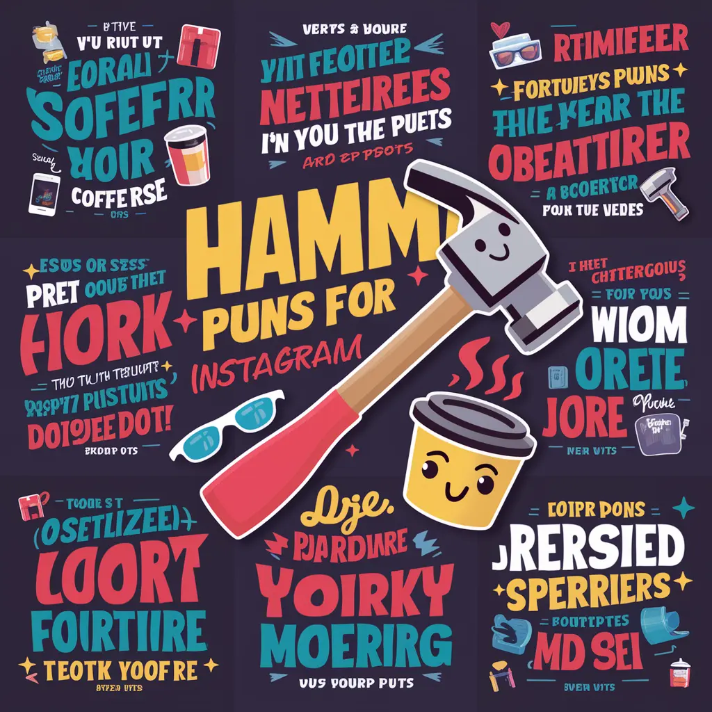  Hammer Puns for Instagram