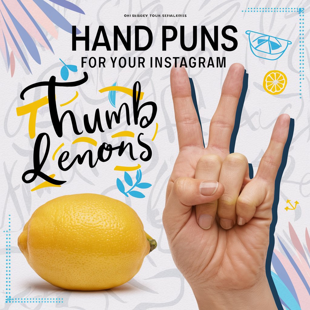 Hand Puns for Your Instagram