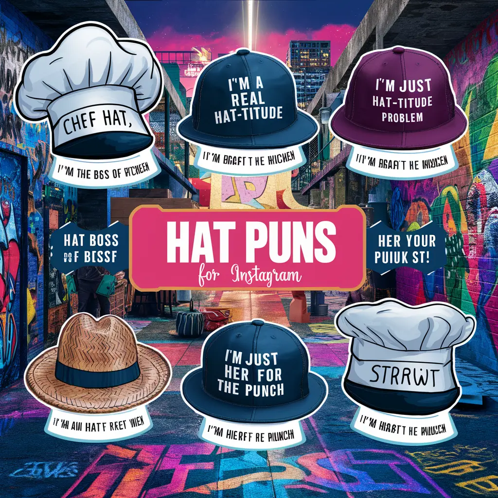 Hat Puns for Instagram