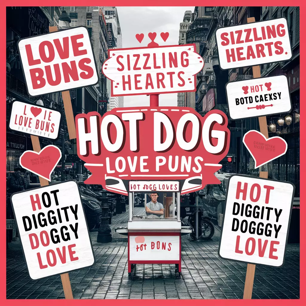 Hot Dog Love Puns