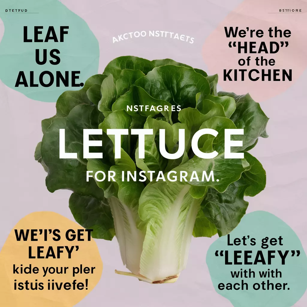Lettuce Puns for Instagram 
