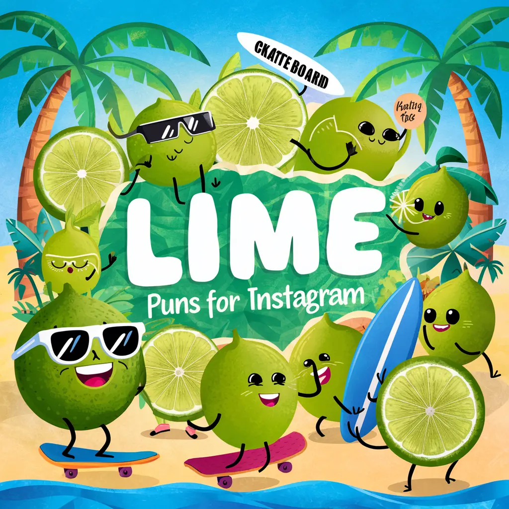 Lime Puns for Instagram