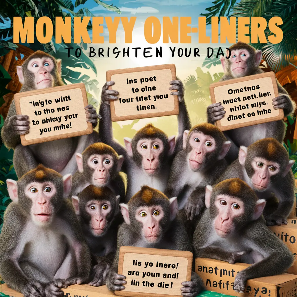  Monkey One-Liners to Brighten Your Day