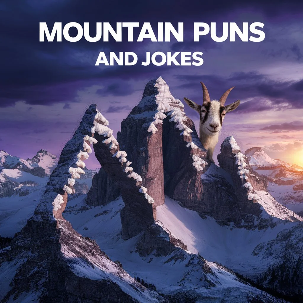 180+ Funny Mountain Puns And Jokes: Scaling the Humor Peaks