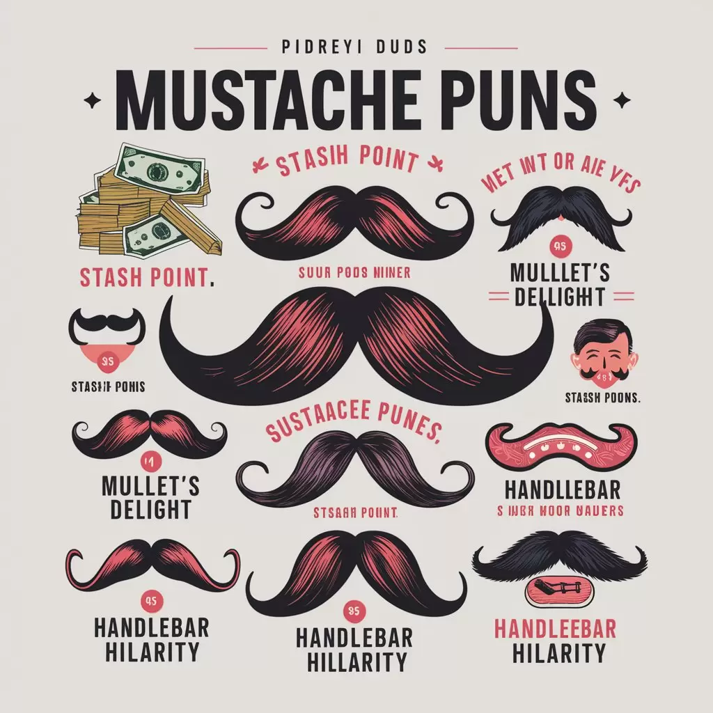 Mustache Puns