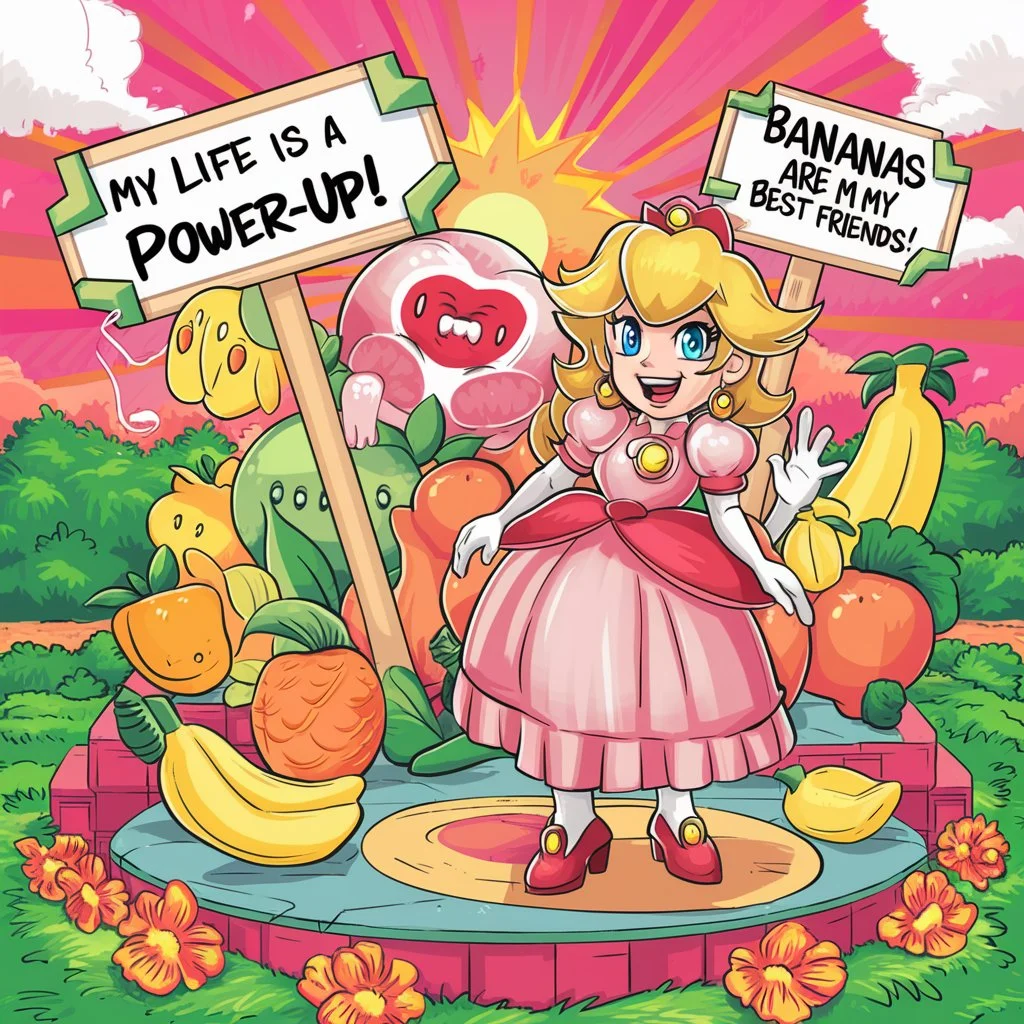 Peach One-Liners