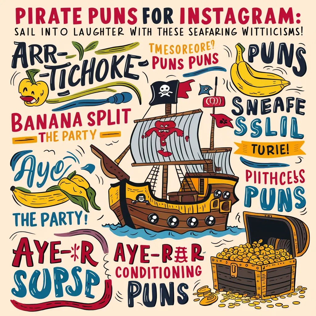 Pirate Puns for Instagram